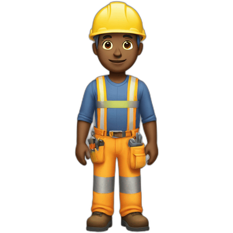 construction worker emoji