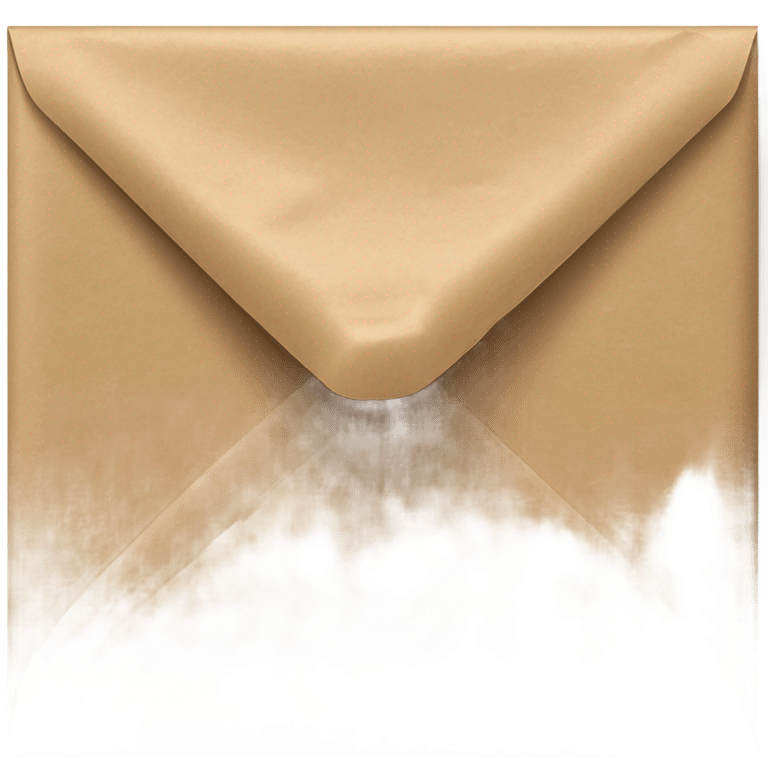 brown email envelope emoji