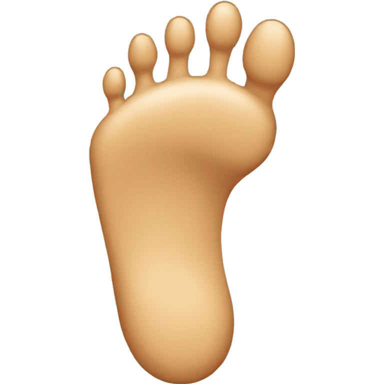 Foot emoji