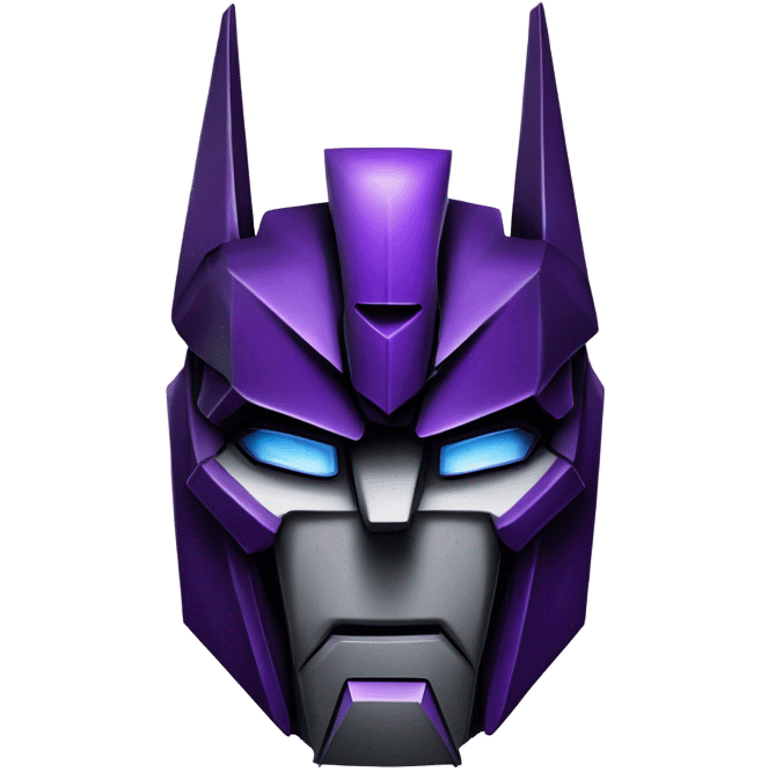 The Decepticon icon from the Transformers movie emoji