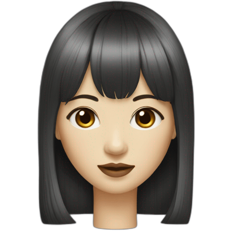 chinese-woman-designer-curtain-bangs emoji