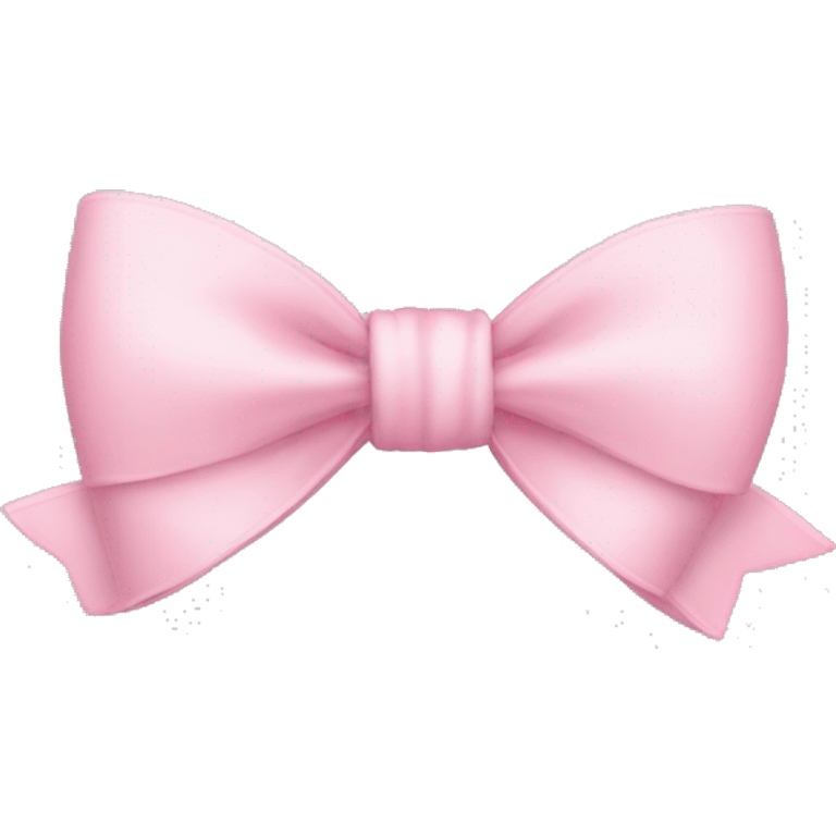 Light pink bow emoji