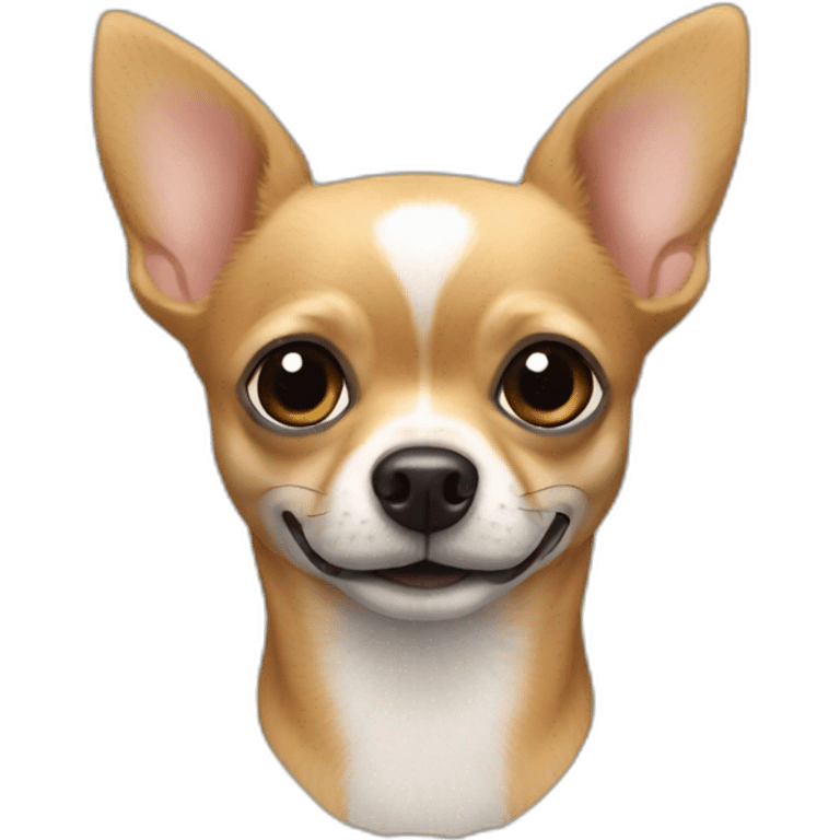 Chihuahua à tache noire  emoji