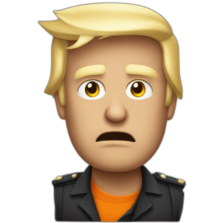 donald-trump-arrested emoji