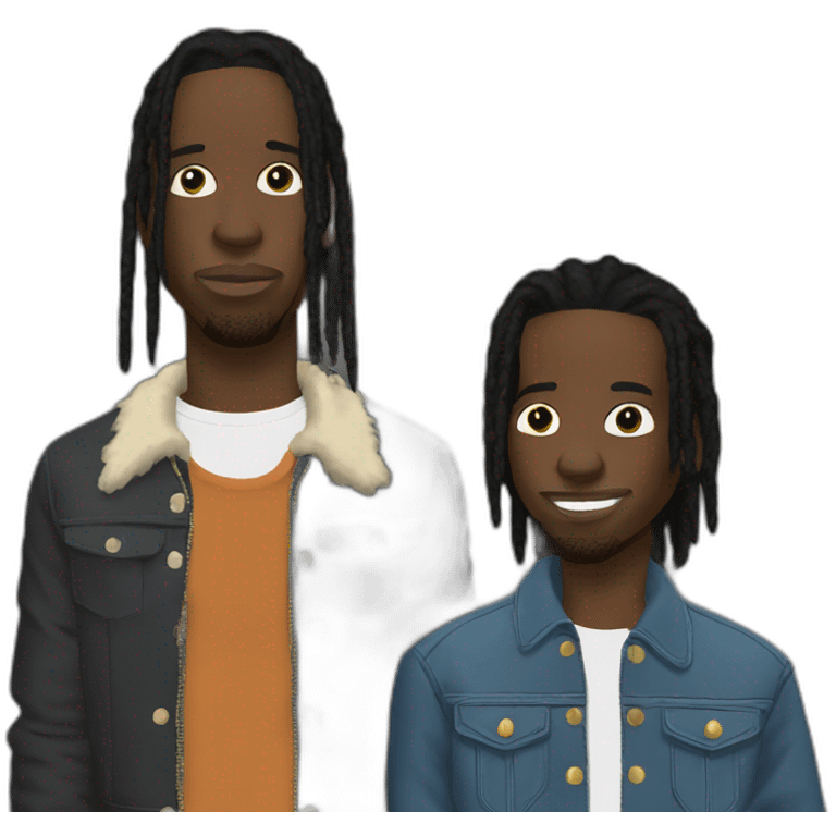 travis scott and offset emoji