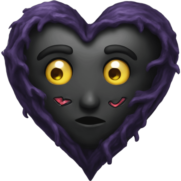 gothic heart emoji