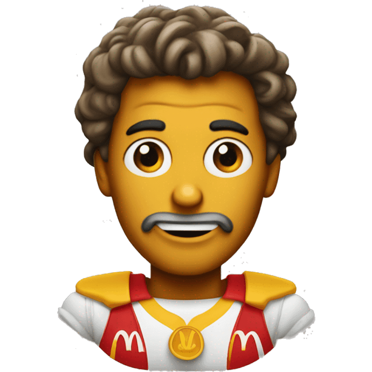 ronald mc donald emoji