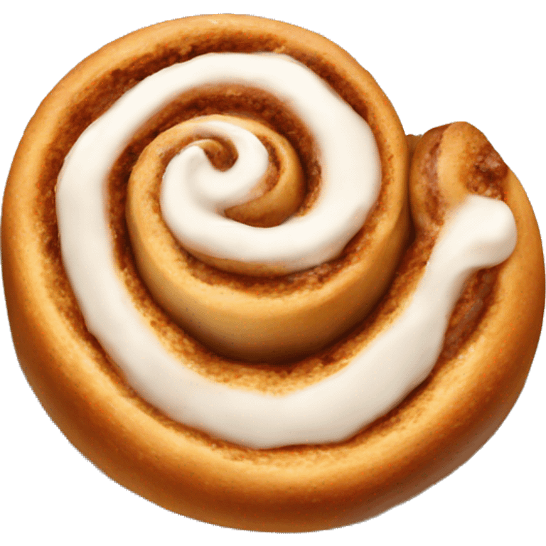 A cinnamon roll emoji