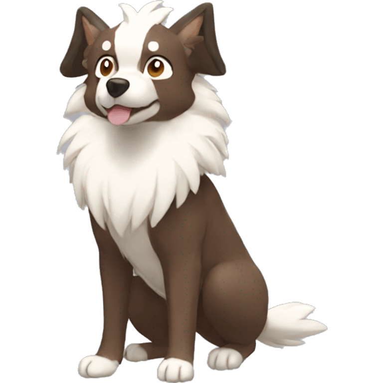 Rockruff full body emoji