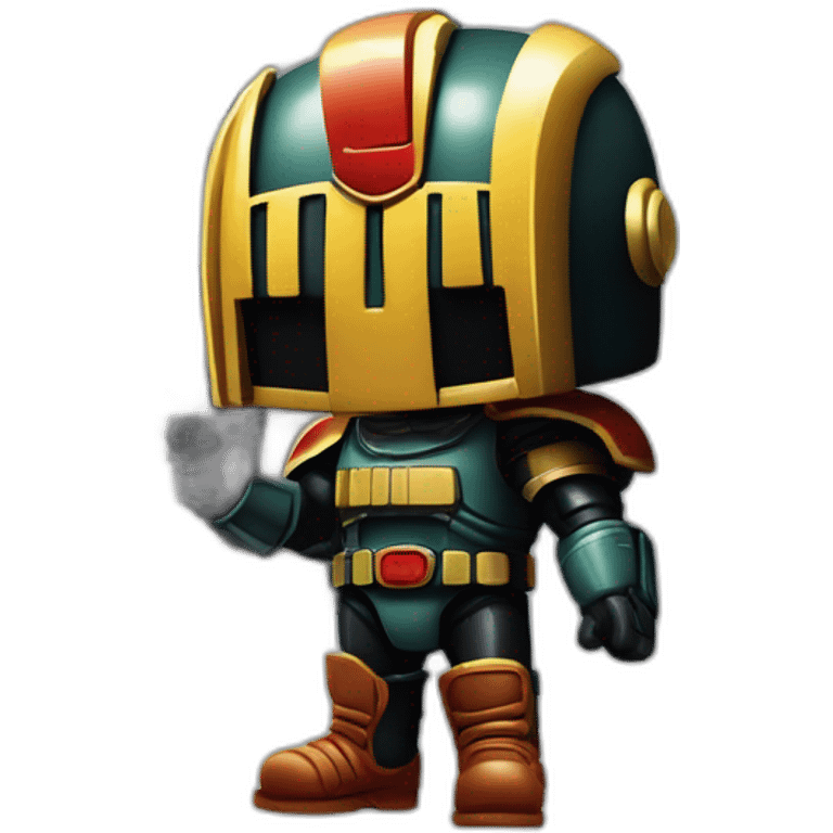 judge dredd and clapperboard emoji