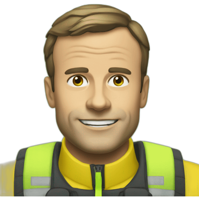 macron-gillet-jaune emoji