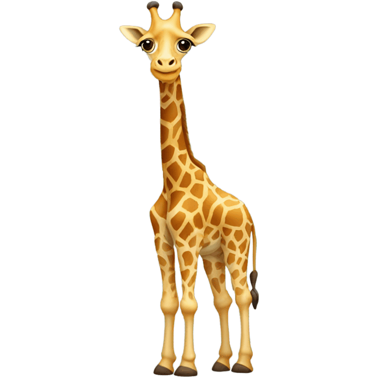 Full body image giraffe emoji