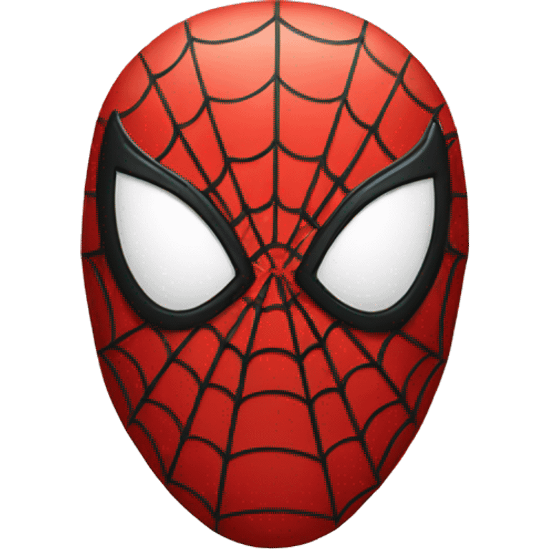 Spiderman face with MASK emoji