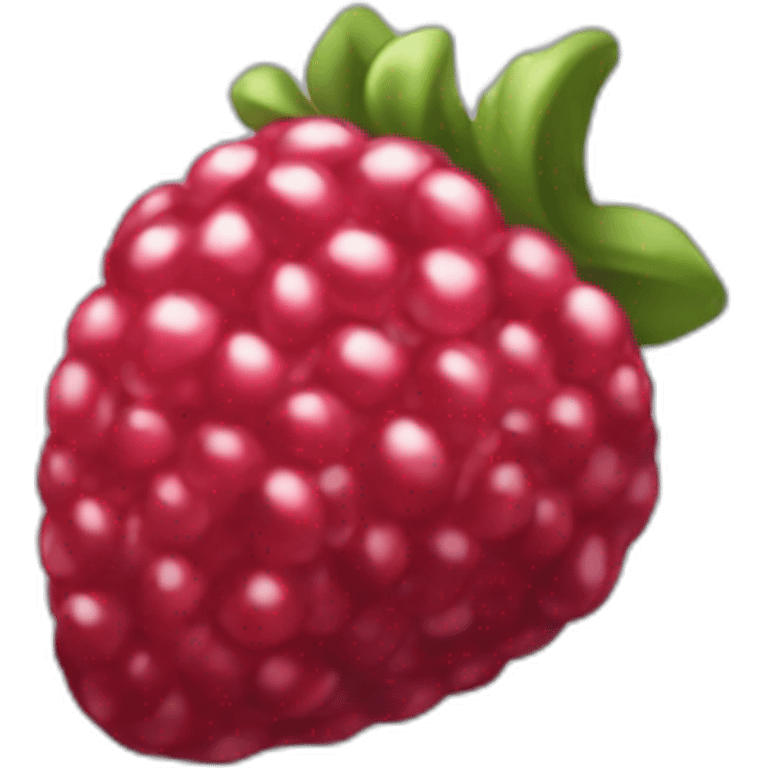 Fraise framboise myrtille emoji