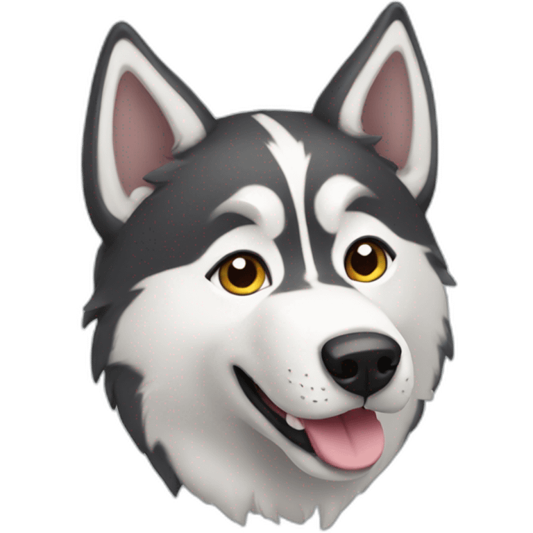 Husky emoji