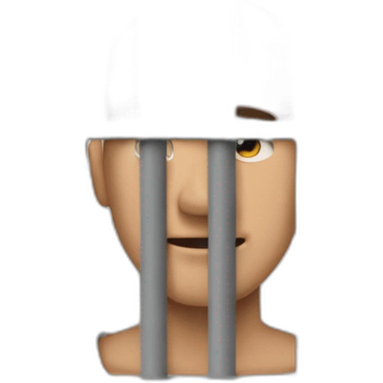 prison bars emoji