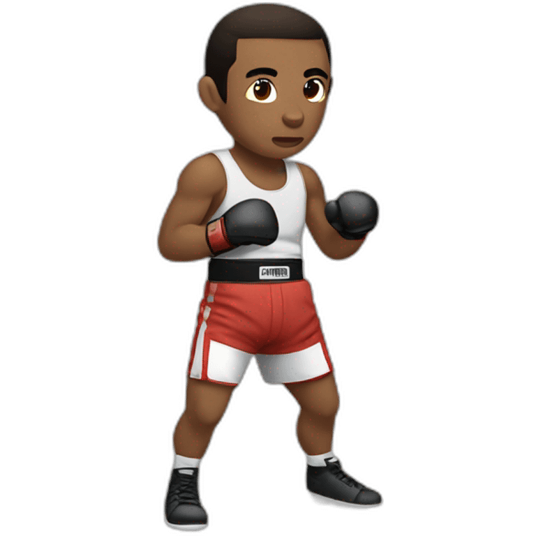 Quiet Fighter Boxing emoji