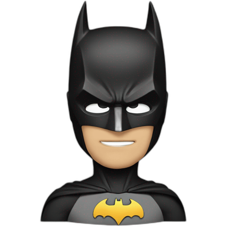 batman with emoji