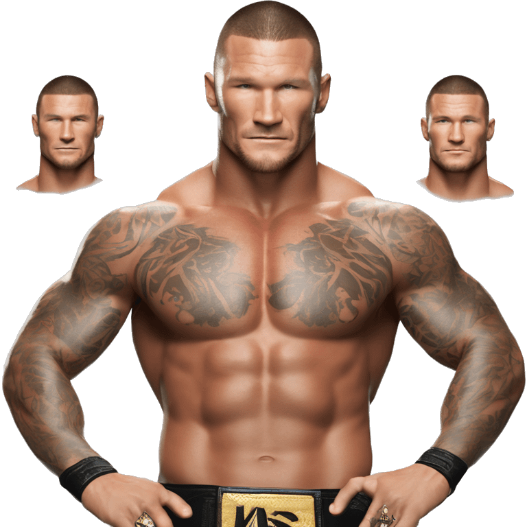 Randy Orton wwe superstar le plus réaliste possible  emoji