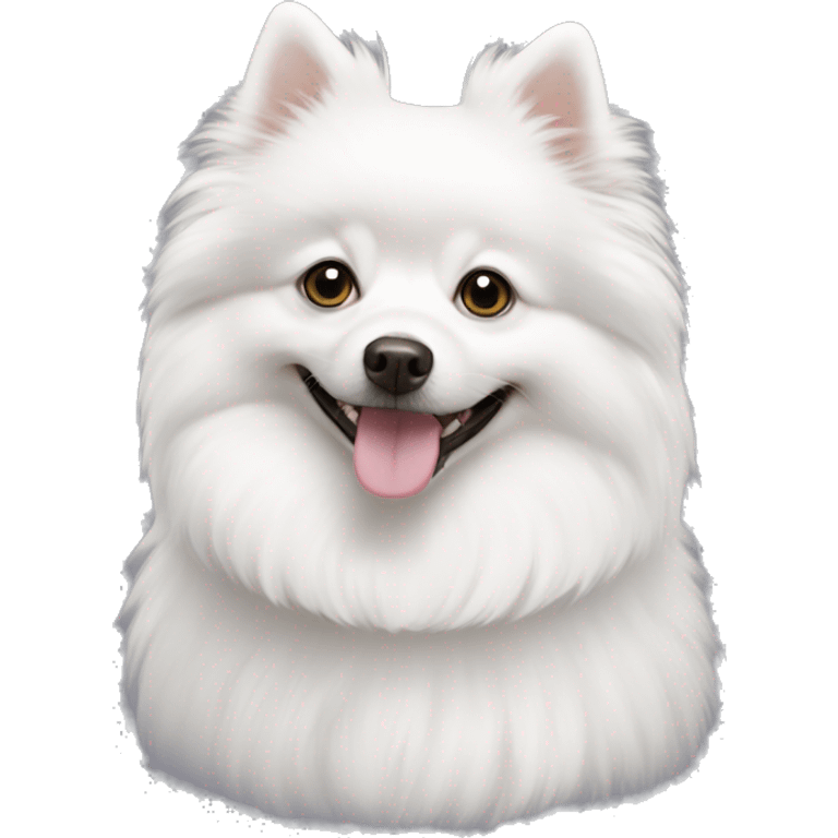 White German Spitz emoji