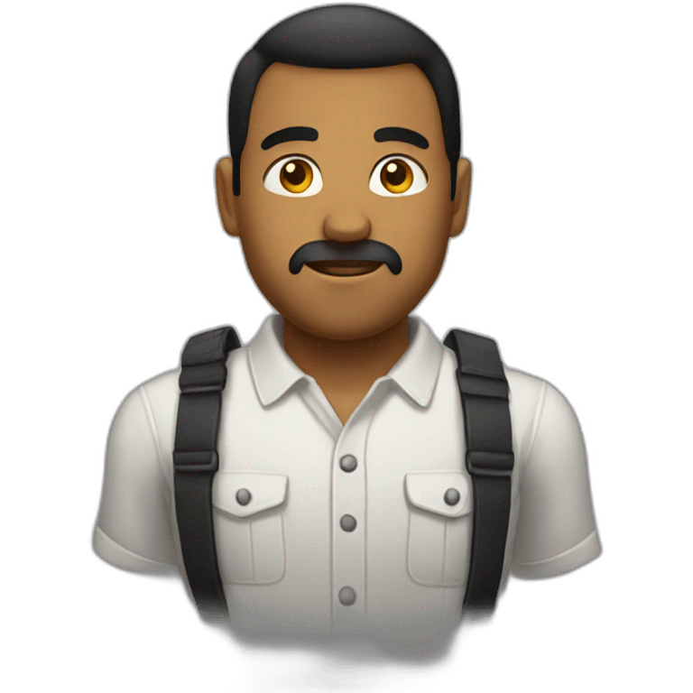 Hombre heavy emoji