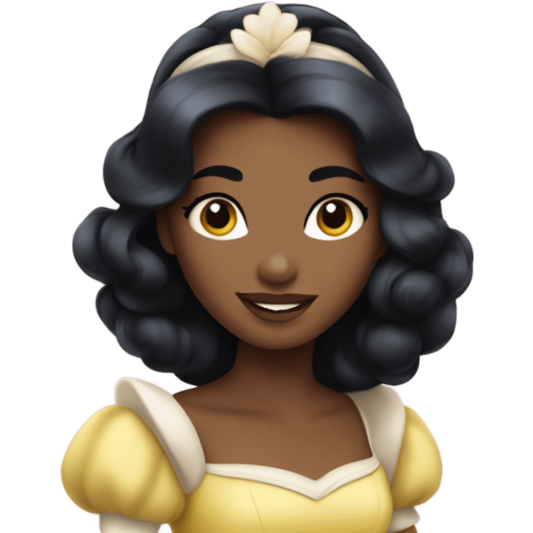 disney snow white princess emoji