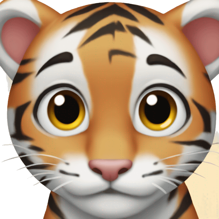 baby tiger emoji