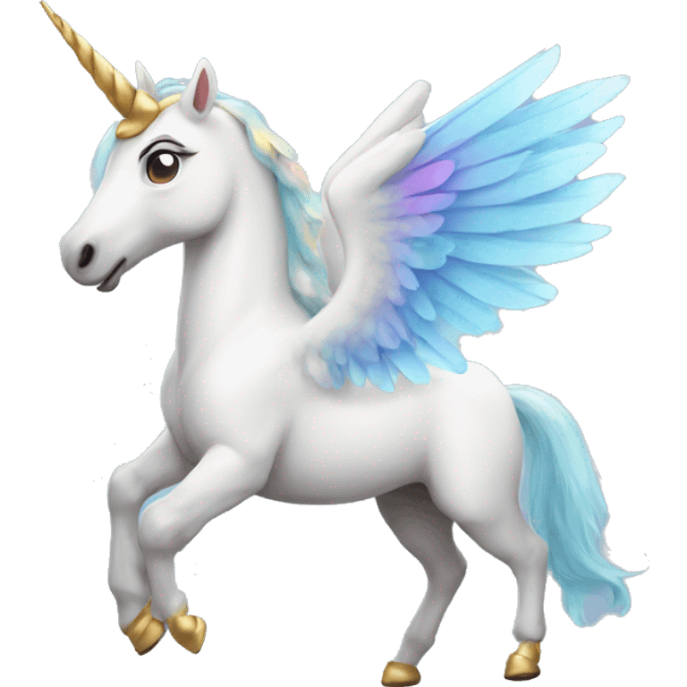 unicorn with wings emoji