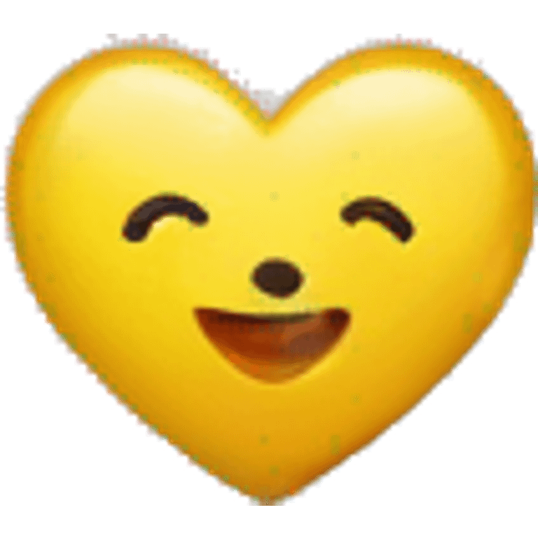 Un cœur original emoji