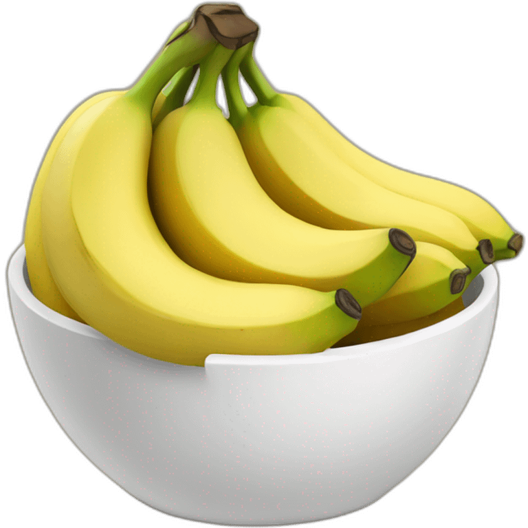 Singe avec une banane emoji