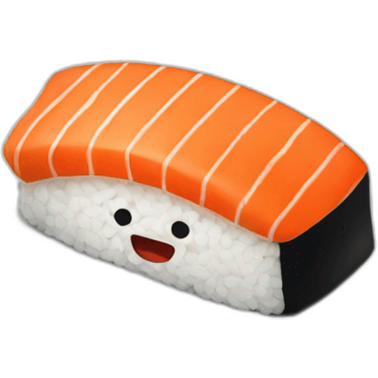 Sushi on plate emoji