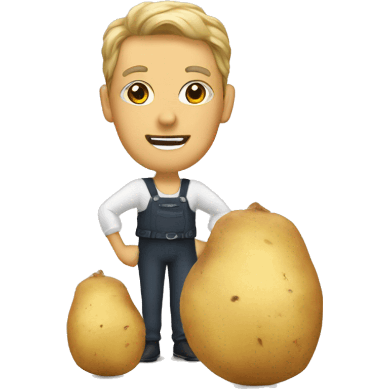 balerine with potato emoji