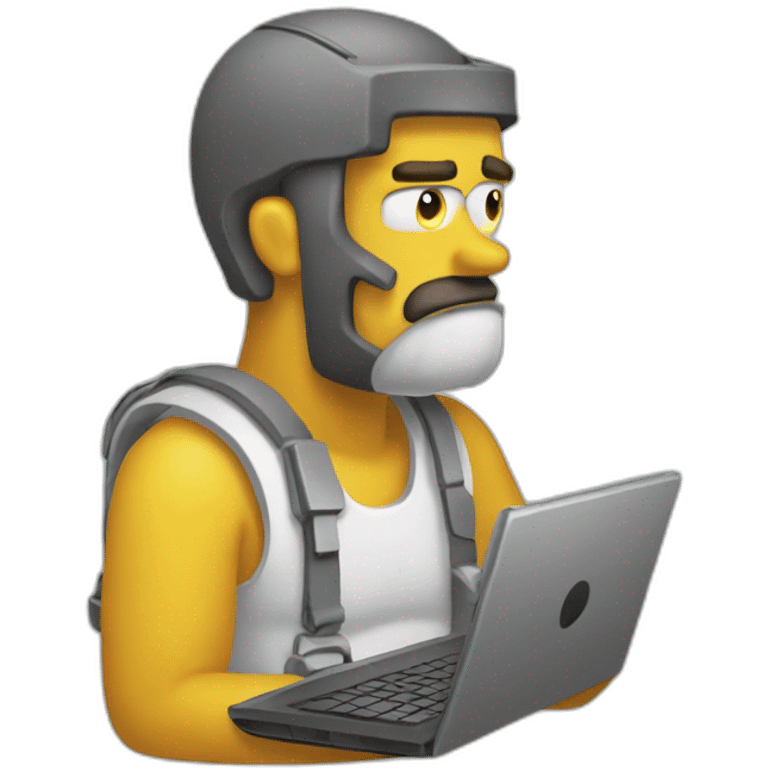 It Homer troubleshooting emoji