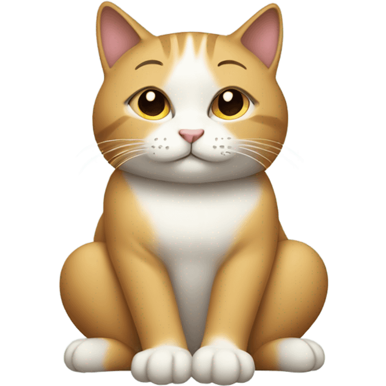 the cat who knows zen emoji