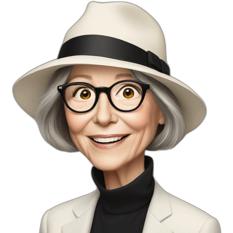 Diane Keaton emoji