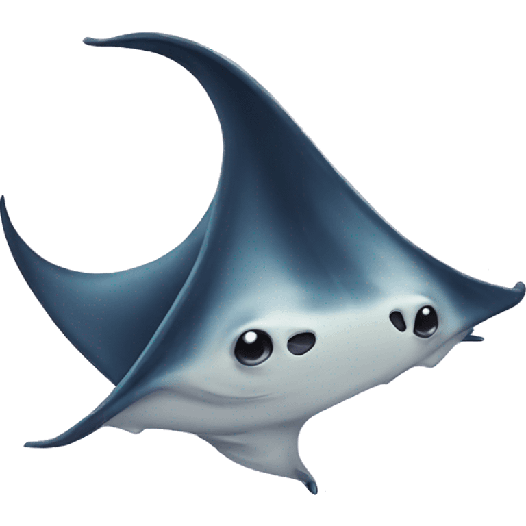 cartoon manta ray emoji emoji