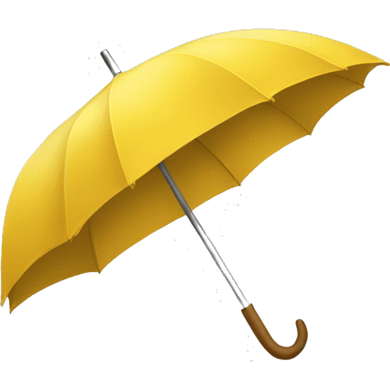 yellow umbrella  emoji