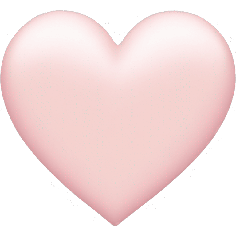 pale pink heart emoji