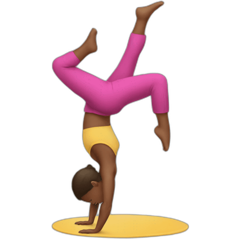 Handstand emoji