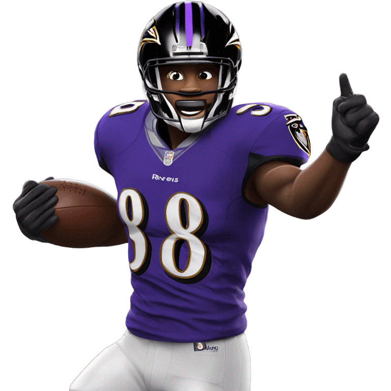 Baltimore ravens touchdown  raven emoji