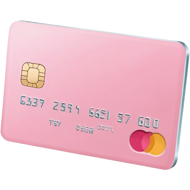 credit card pink pastel emoji