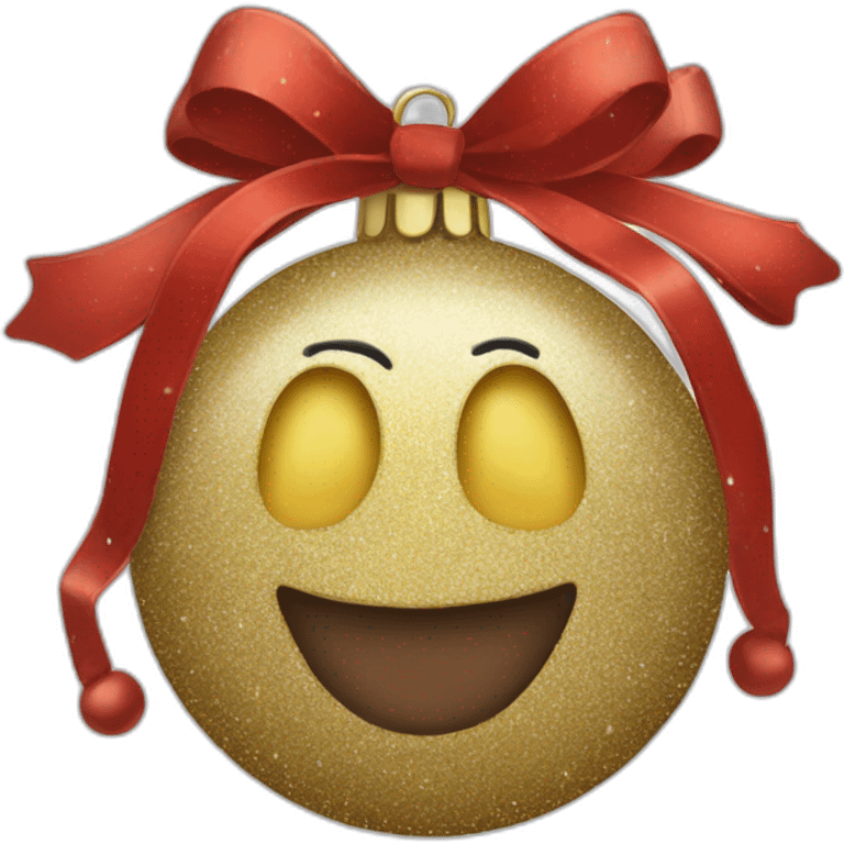 Chirstmas ball emoji