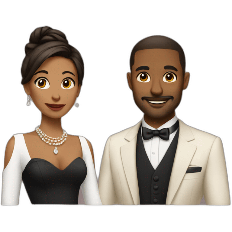 RICH COUPLE emoji