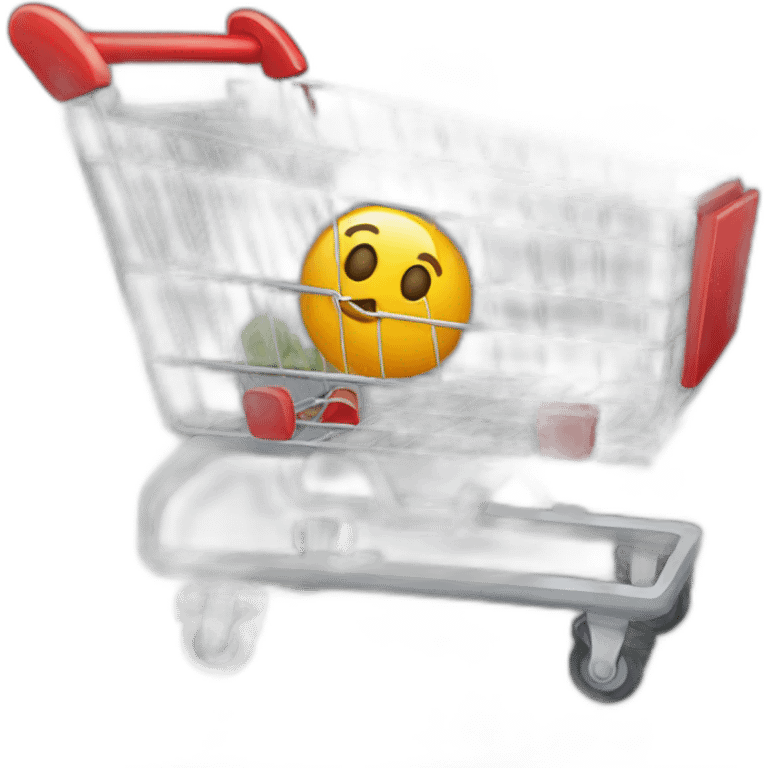 shopping cart emoji