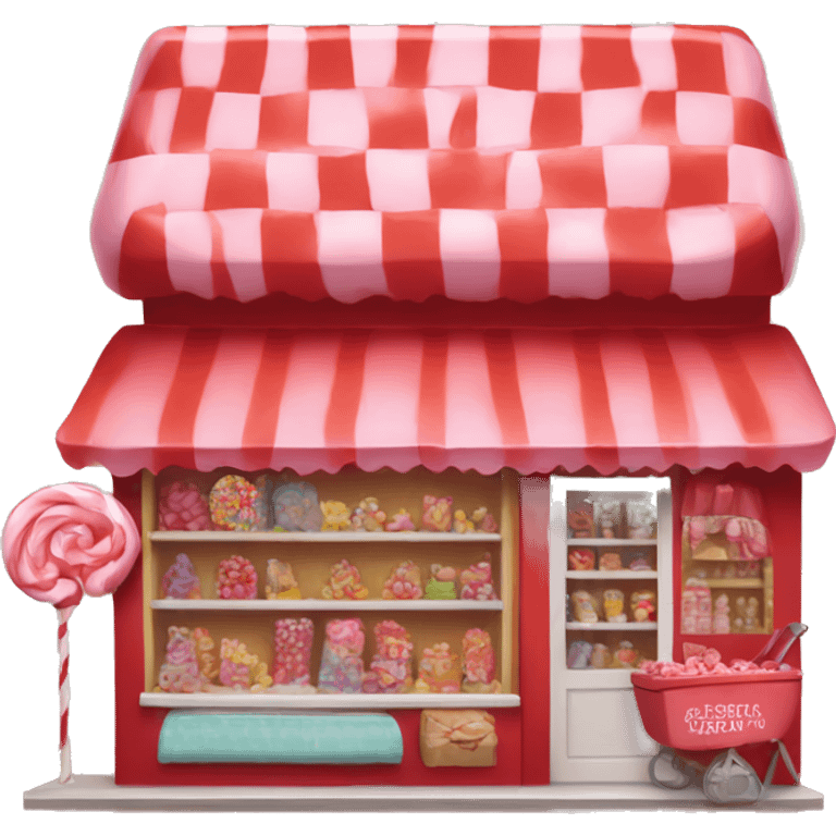 candy shop red emoji