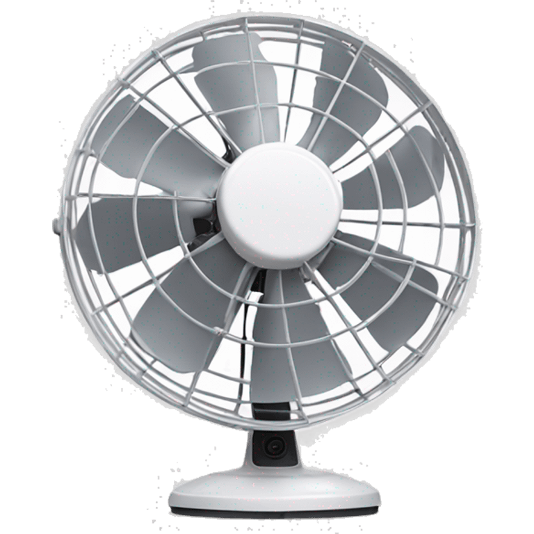 The white electric fans  emoji