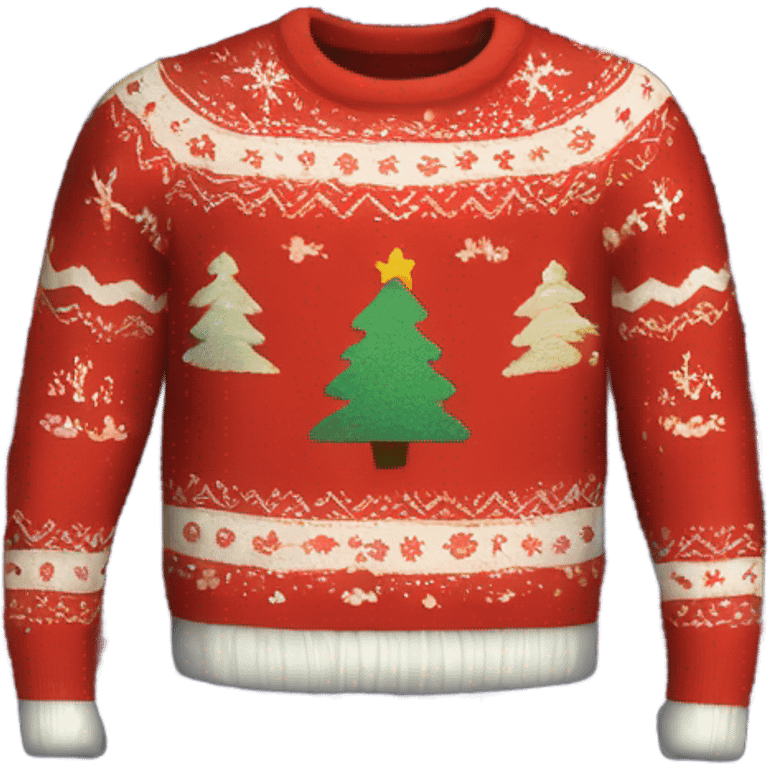 Christmas sweater  emoji