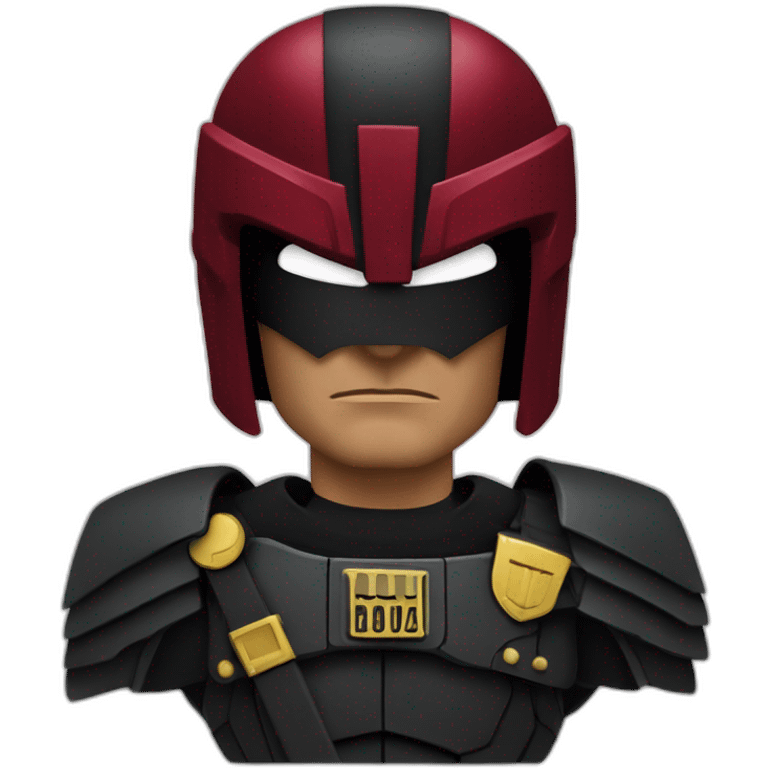 scary burgundy judge dredd emoji