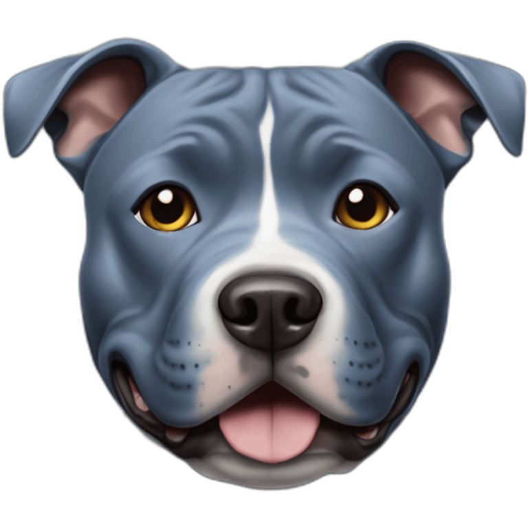 blue staffordshire bull terrier emoji