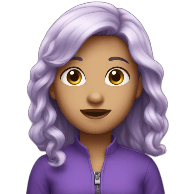 violet emoji